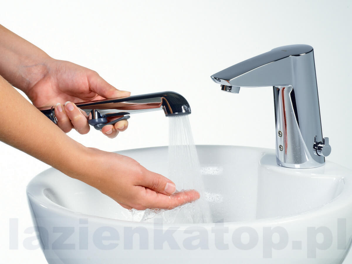 Oras Cubista bezdotykowa z rączką bidetta