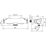 Bateria wannowa termostatyczna Oras Optima 7140U