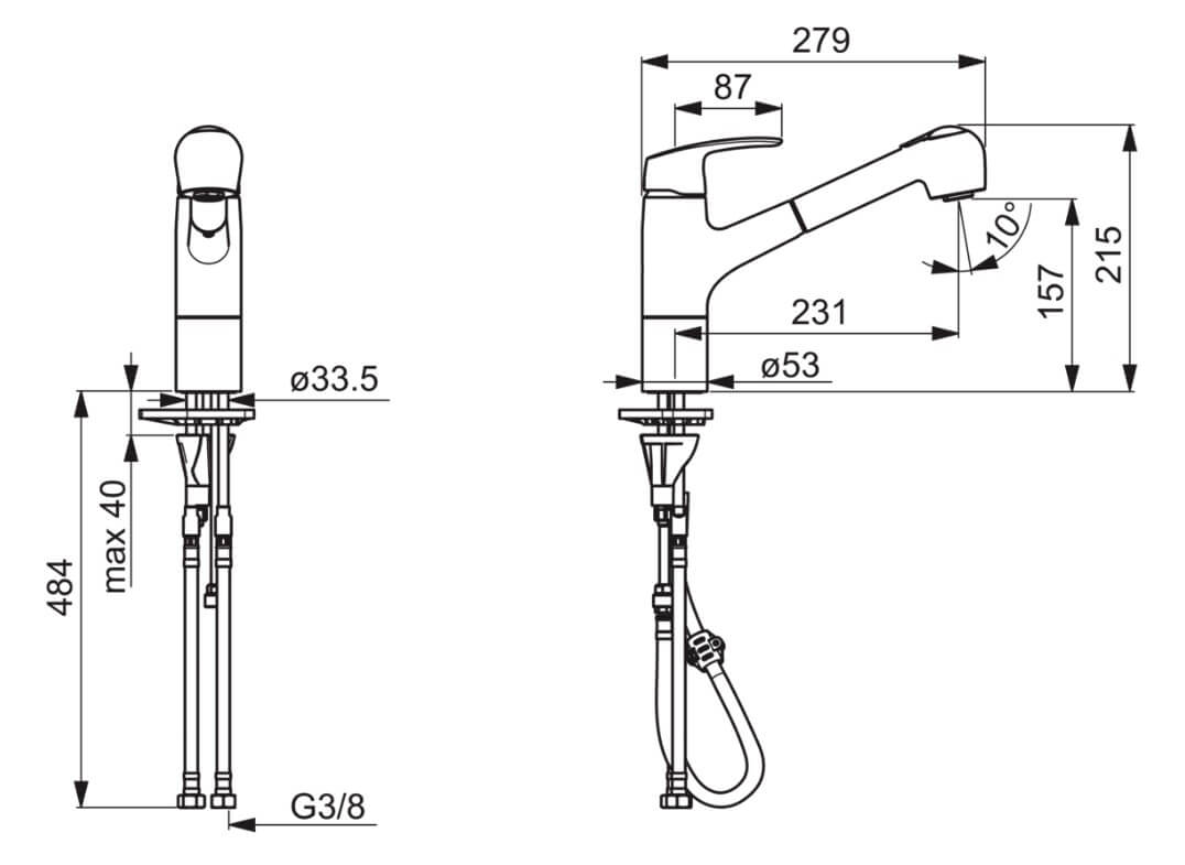 Dane techniczne oras safira 1032f