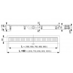 Odpływ liniowy Alcaplast krótki 55 cm